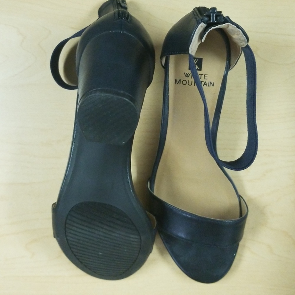 Blue shoes